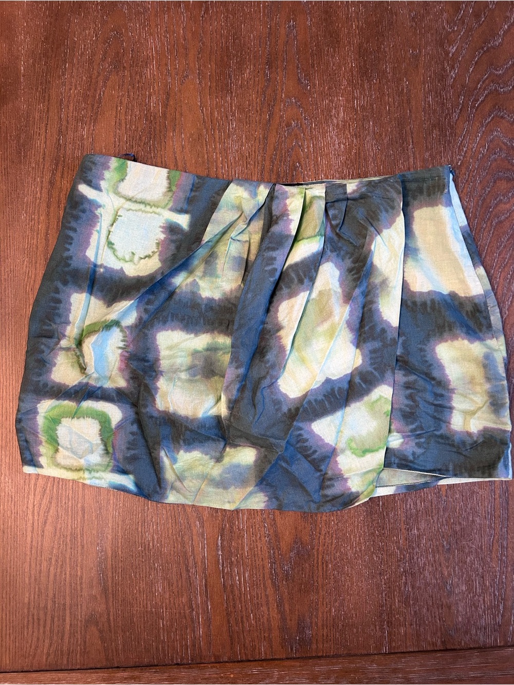 Zara Tie-Dye Mini Skirt